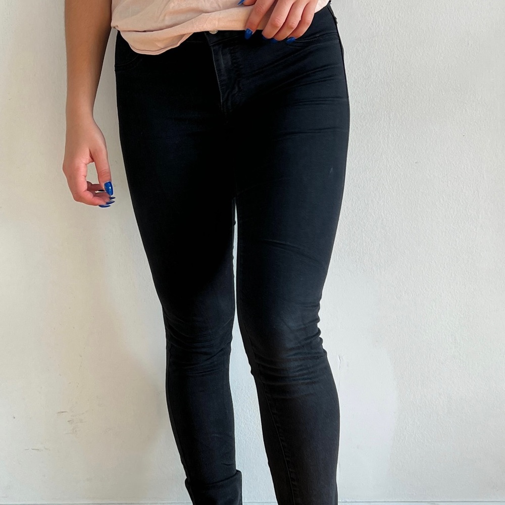 Jaqueline de YOUNG black skinny jeans